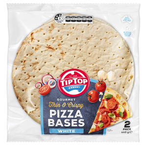Tip Top - Gourmet Thin & Crispy Pizza Bases - White