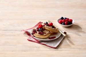 Whipped Gingerbread Butter and Berry Compote Muffins - Tip Top